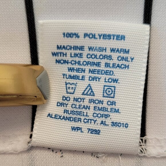 Vintage Fla Marlins JOSH BECKETT 2003 World Series 100th Anniv. Russell Jersey - Picture 6 of 11